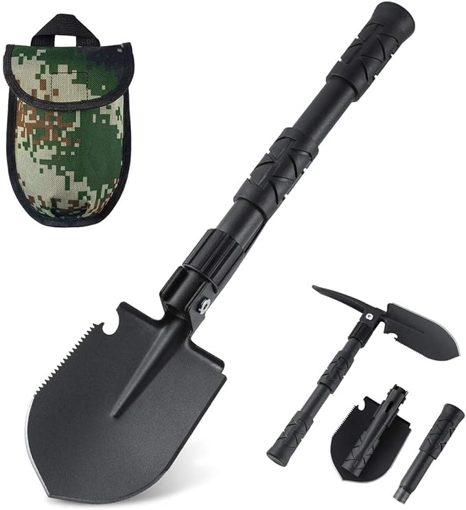 Trenchxio™ 9-in-1 Mini Foldable Showel