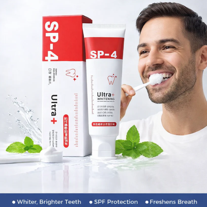 Sp-4 probiotic whitening toothpaste, Teeth Whitener Toothpaste (Buy 1 Get 1 Free)