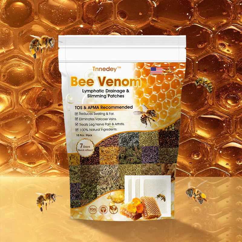 Bee Venom Lymphatic Drainage & Slimming Foot Patches 🌿👣 (10 Patches)