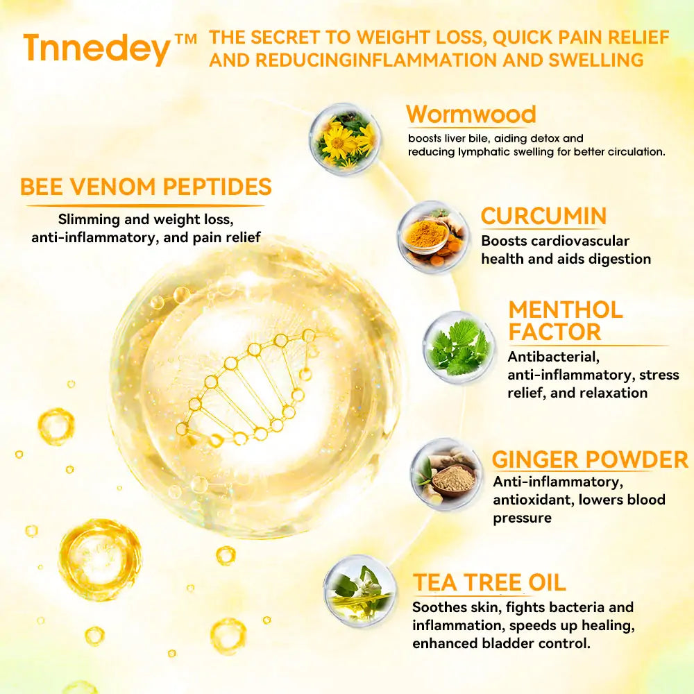 Bee Venom Lymphatic Drainage &amp; Slimming Foot Patches 🌿👣