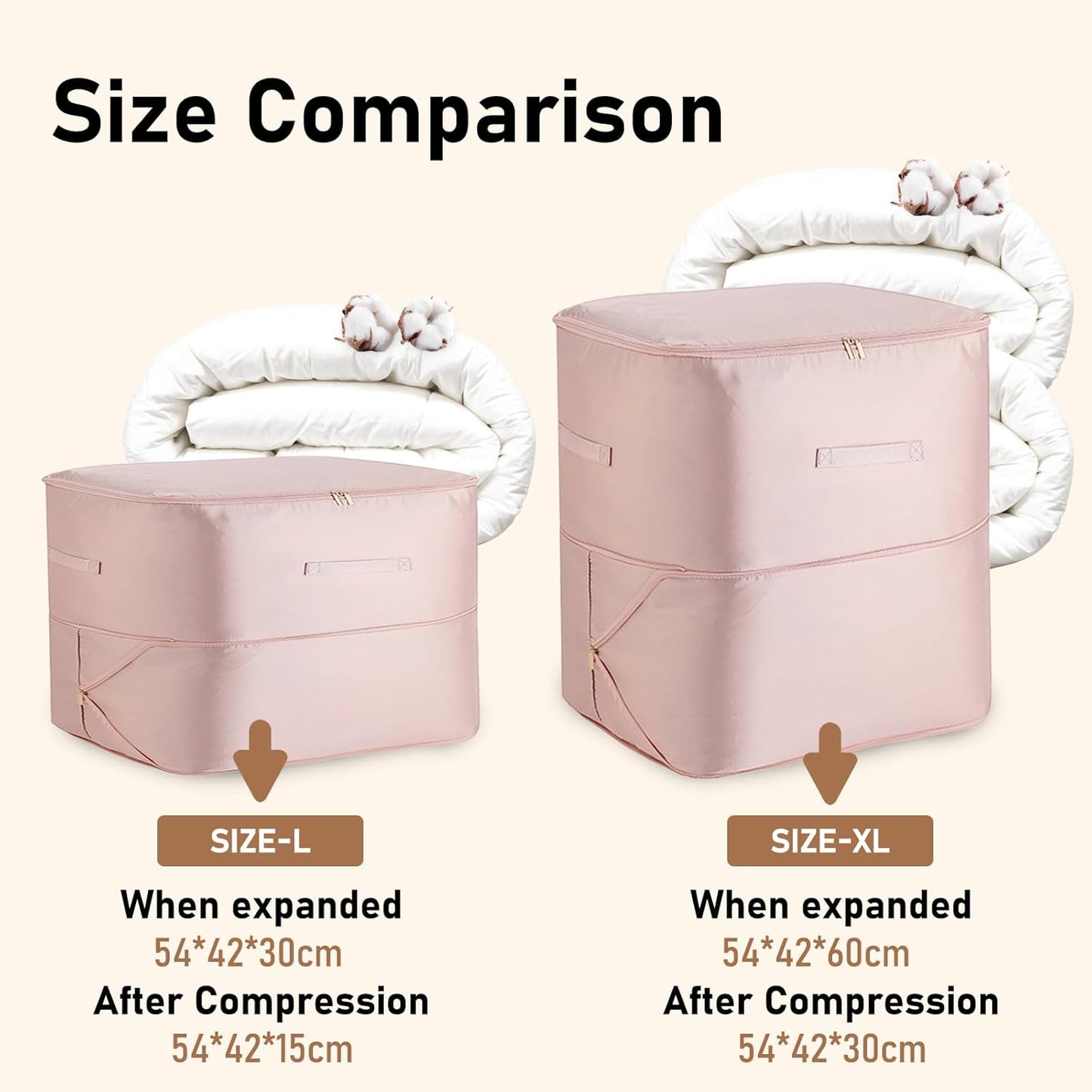 SqueezePro™ Ultra Space Saving Self Compression Organizer